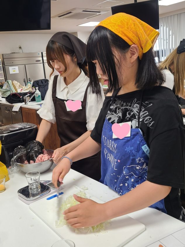 飛鳥未来きずな高校様クッキングクラス［ハンバーグ弁当編］