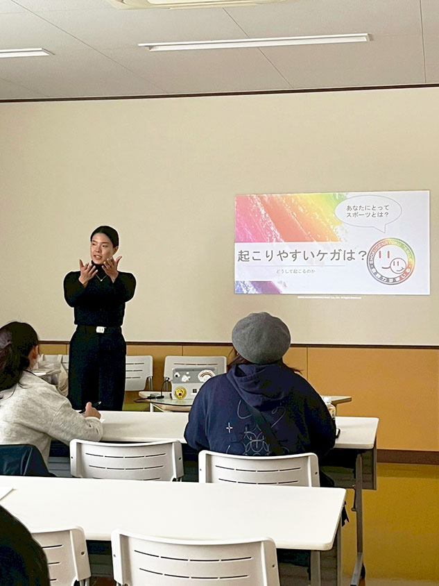 刀バスケットボールアカデミー［食と怪我予防に関する食すまワークショップ］