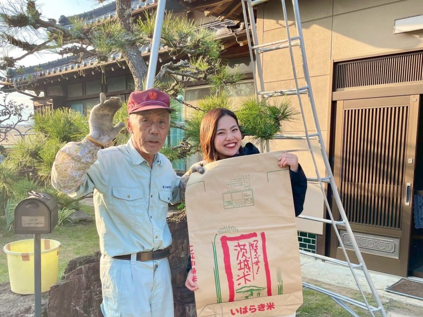 茨城県つくば未来市産コシヒカリ：大枝正美・美穂様